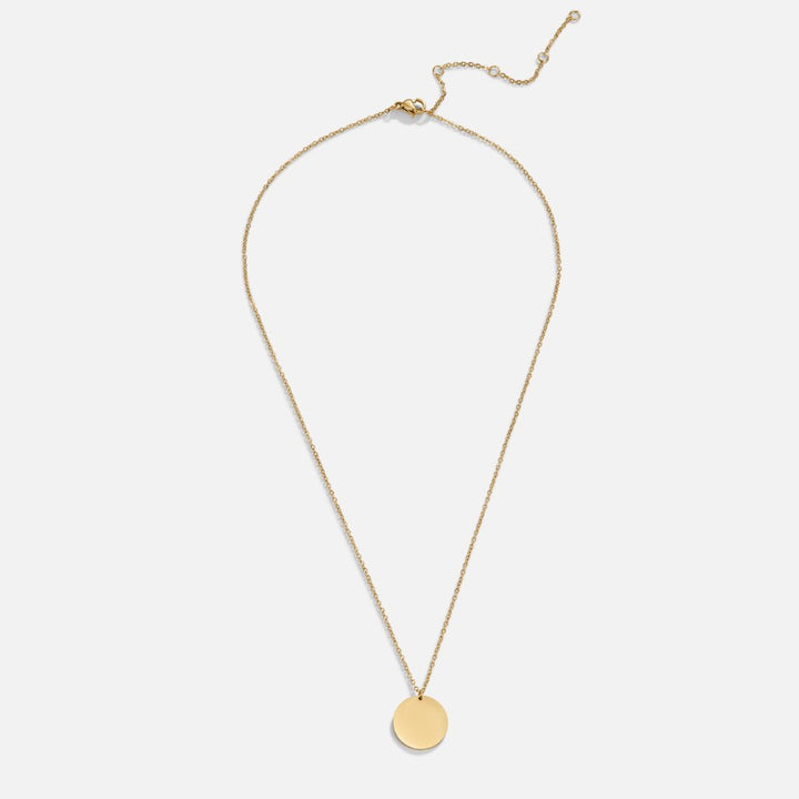 Collier so zlatou mincou