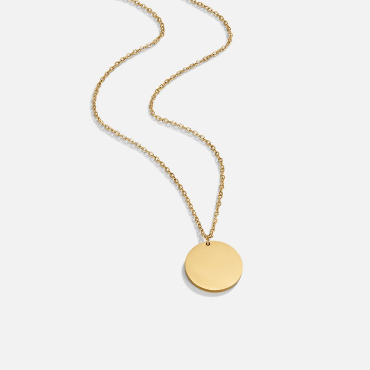 Collier so zlatou mincou