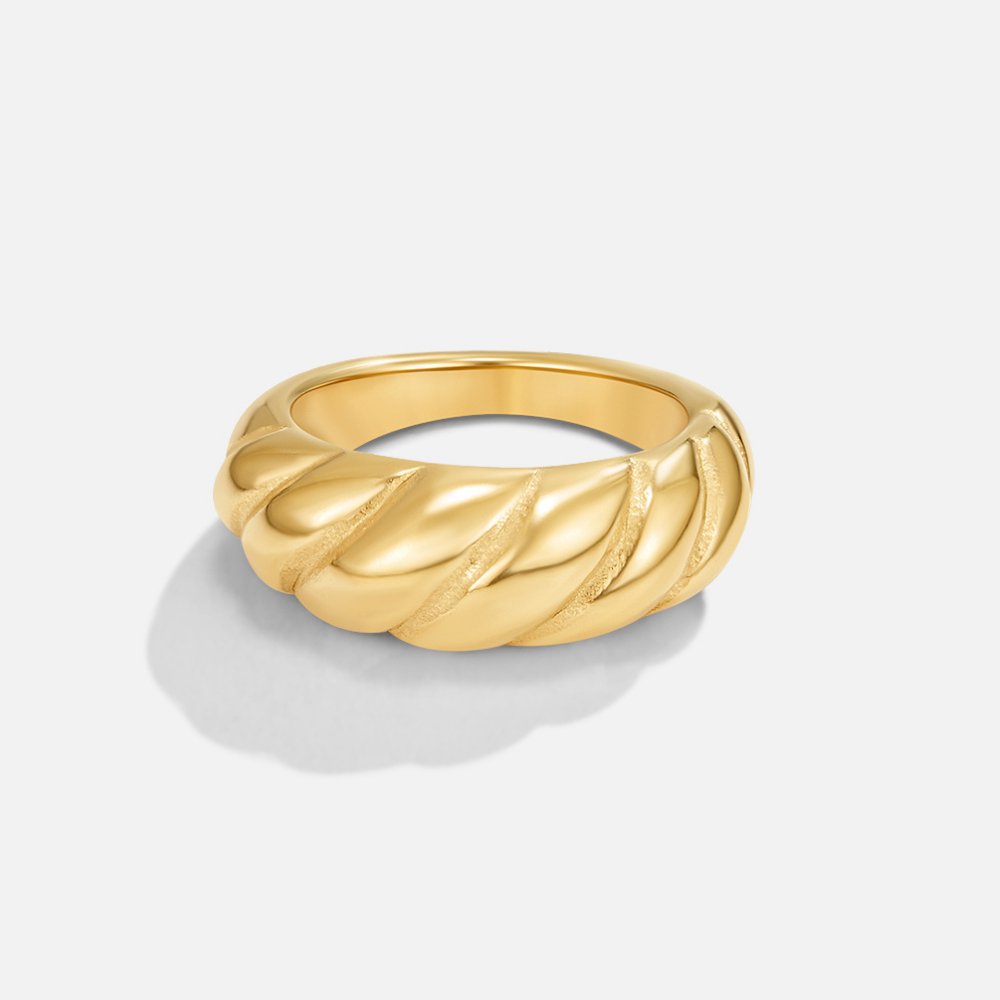 Bague dorée