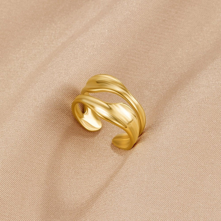 Bague dorée Penelope