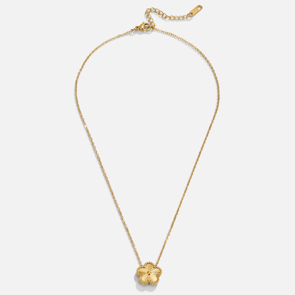 Collier doré so štvorlístkom