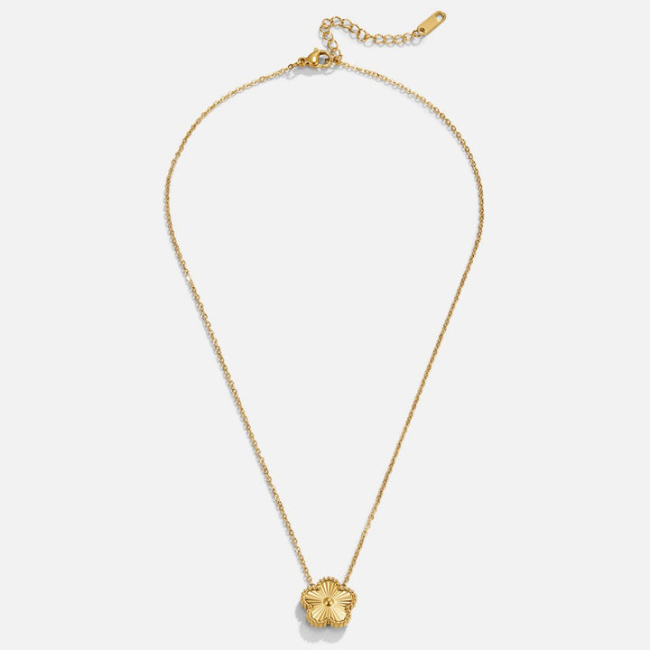 Collier doré so štvorlístkom