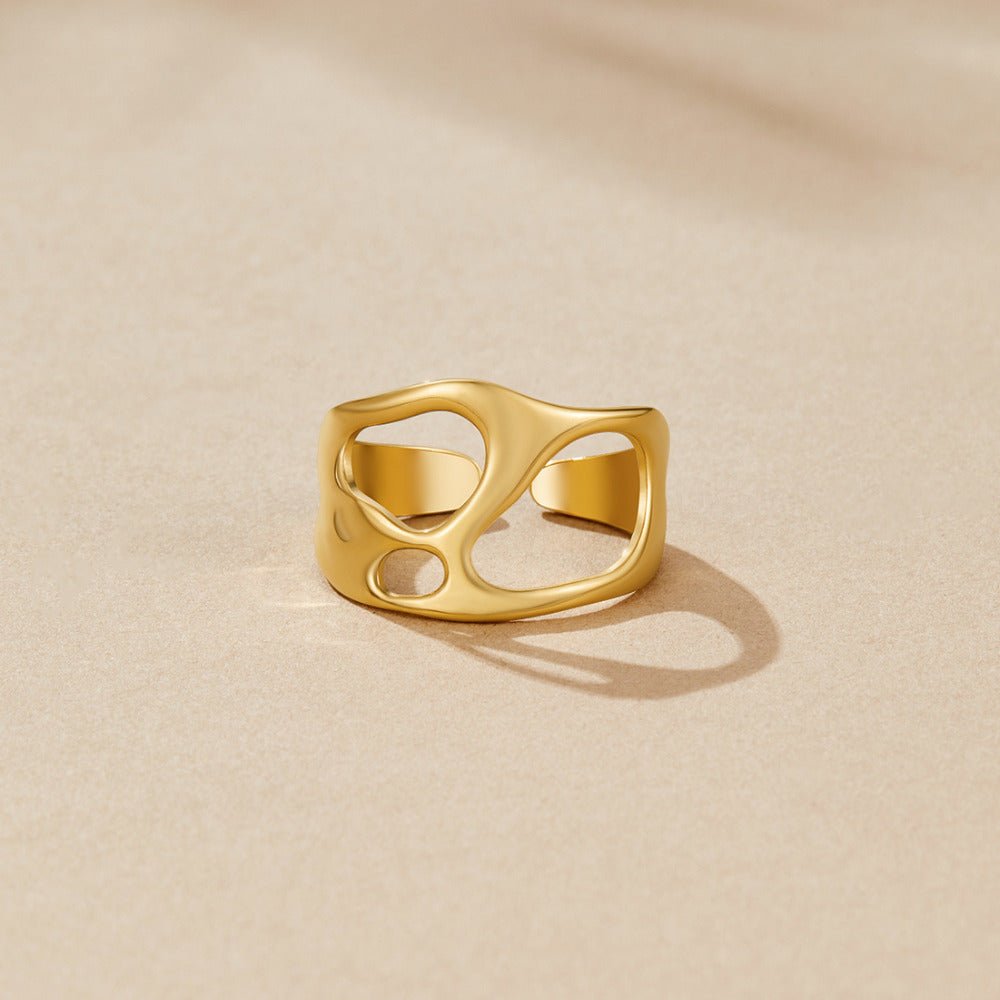 Bague dorée rêve