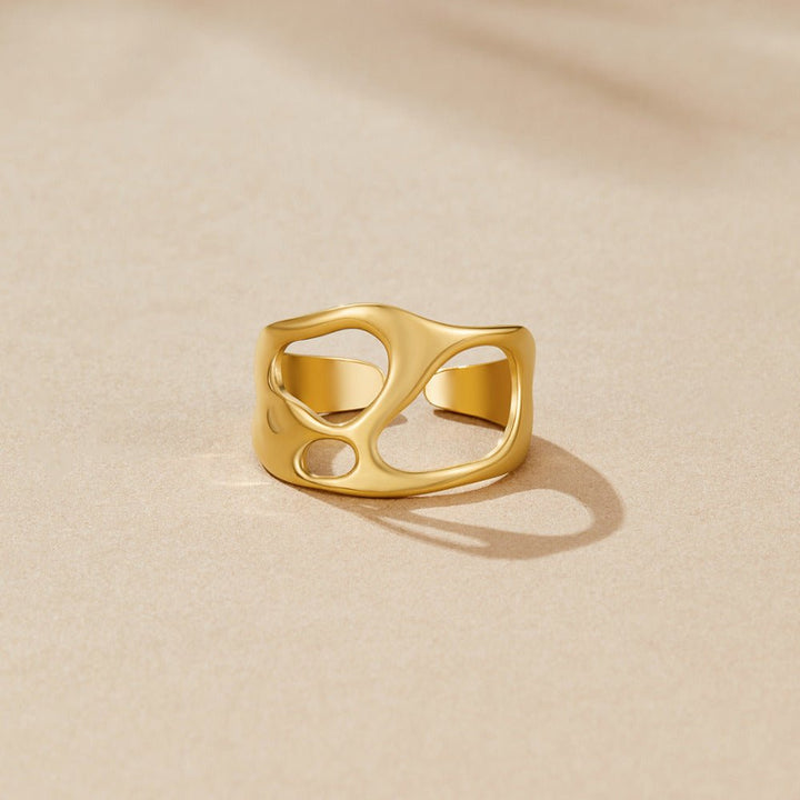 Bague dorée rêve