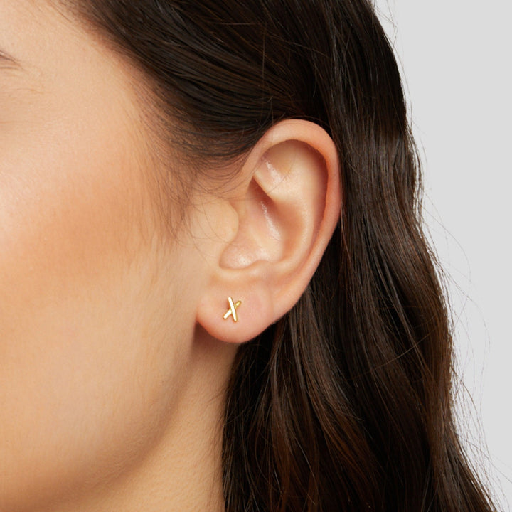 Boucles d’oreilles Graffiti X