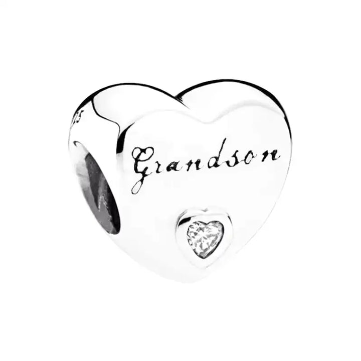 Charm pour Petit-Fils – Maison Perle