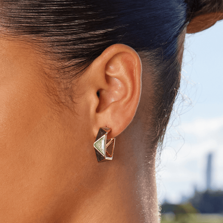 Boucles d’oreilles vertes Atlantis