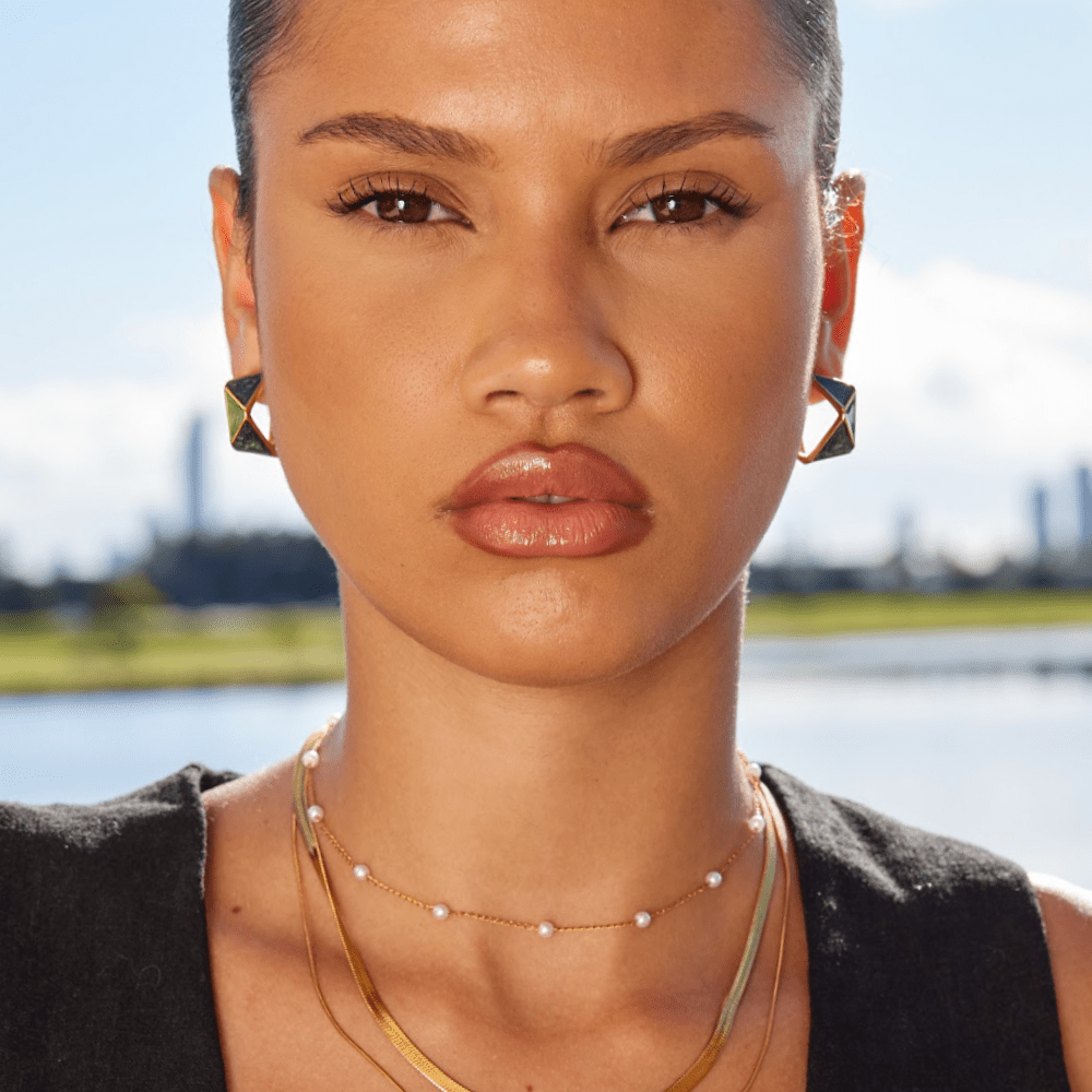 Boucles d’oreilles vertes Atlantis