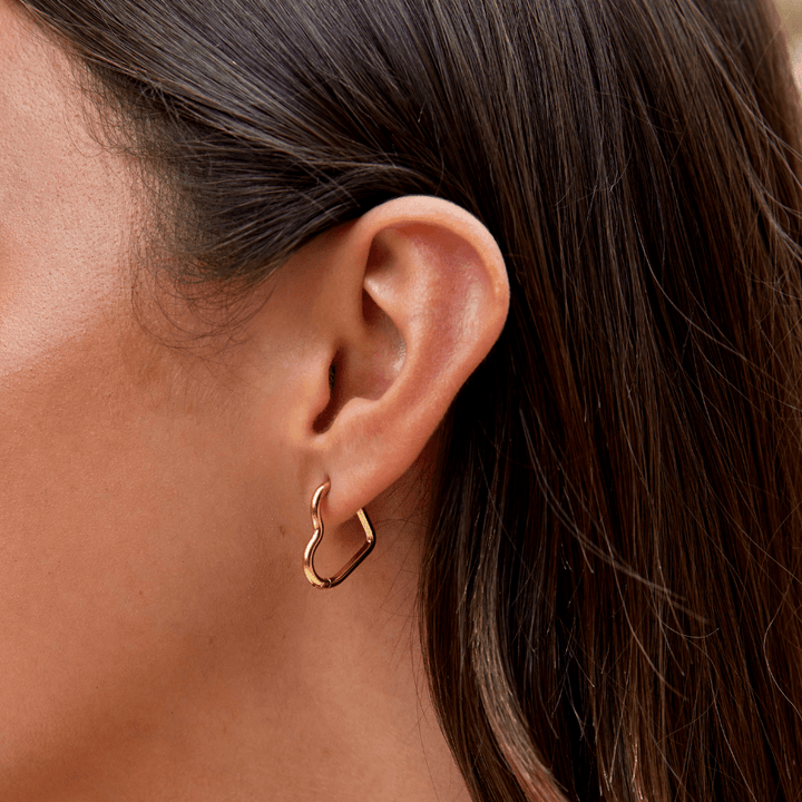 Boucles d’oreilles cœur