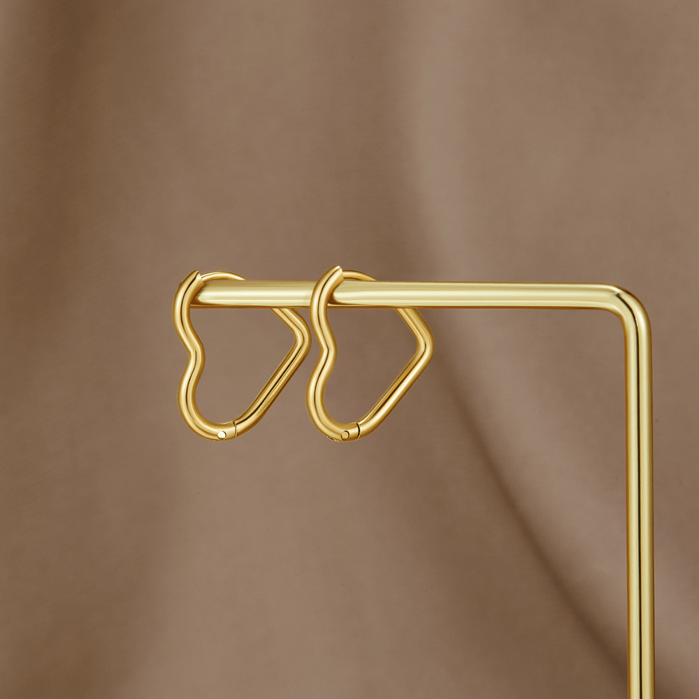 Boucles d’oreilles cœur