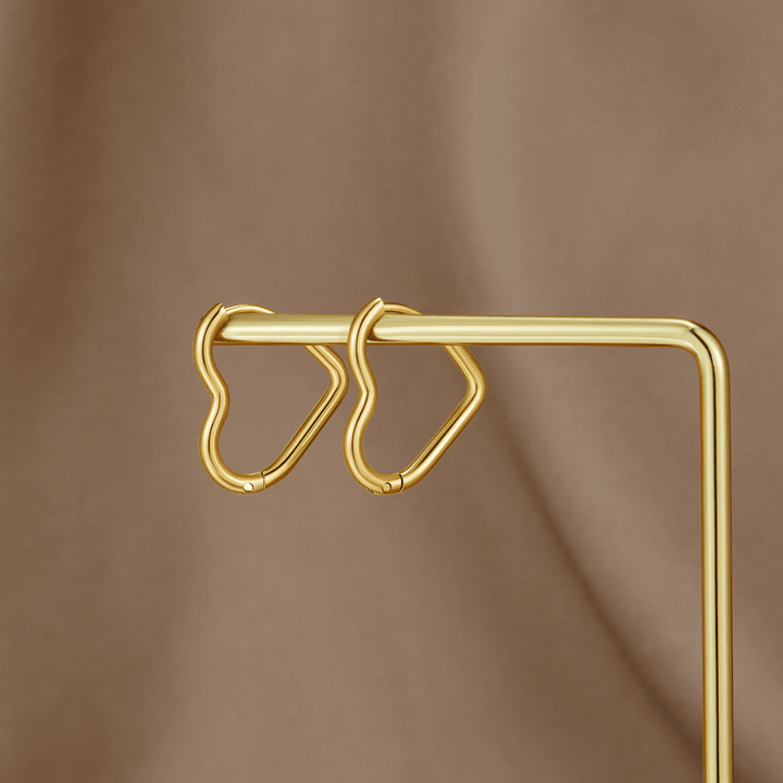 Boucles d’oreilles cœur