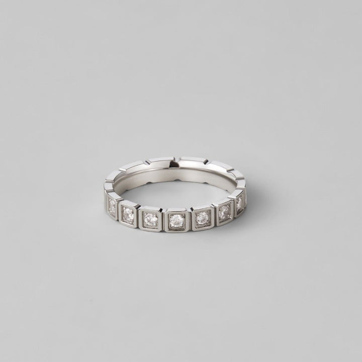 Bague Hera argentée cristal