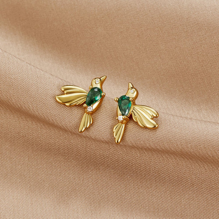 Boucles d’oreilles colibri