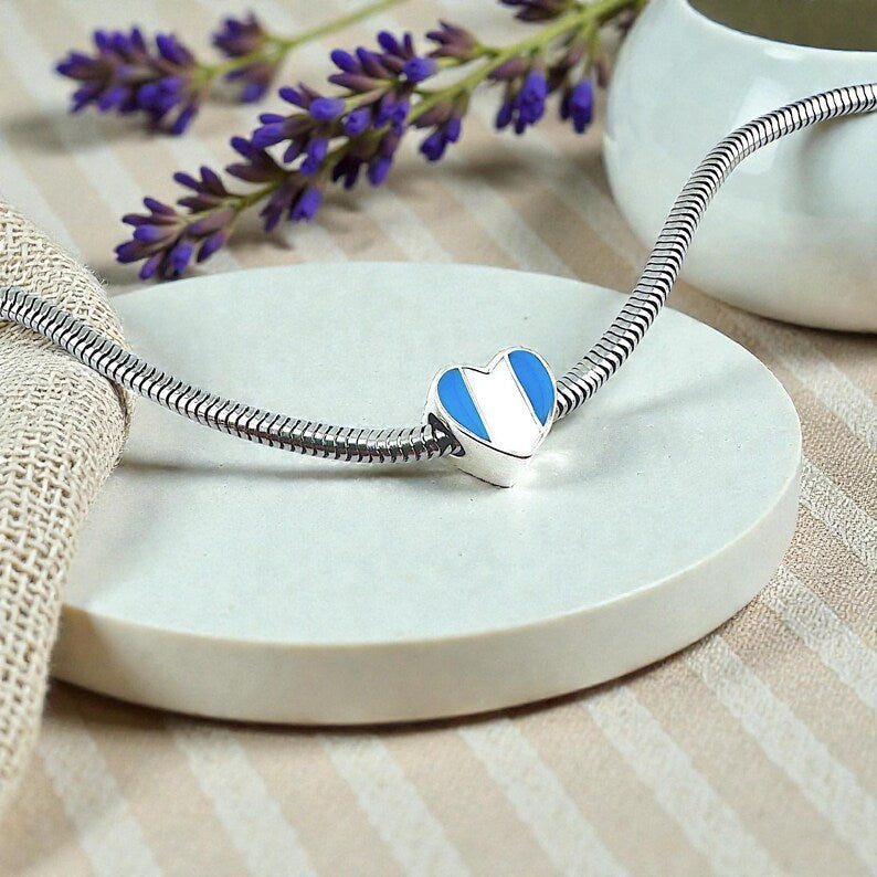 Charm Cœur Argentine – Maison Perle