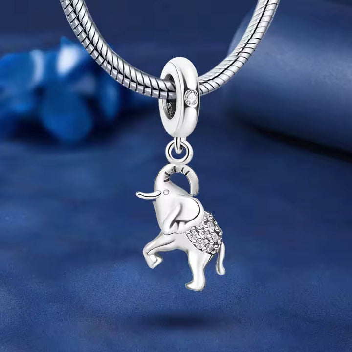 Charm Éléphant en argent - Maison Perle