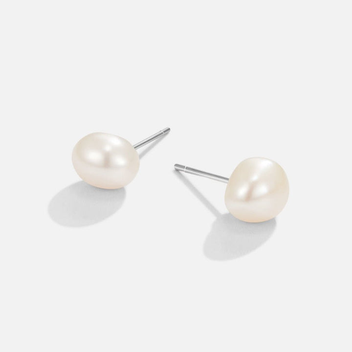 Boucles d’oreilles Ina avec perle