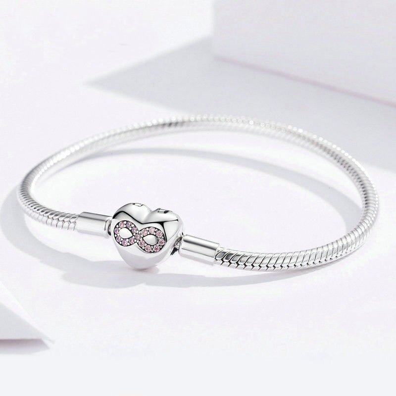 Bracelet avec Charm Infini et Perles