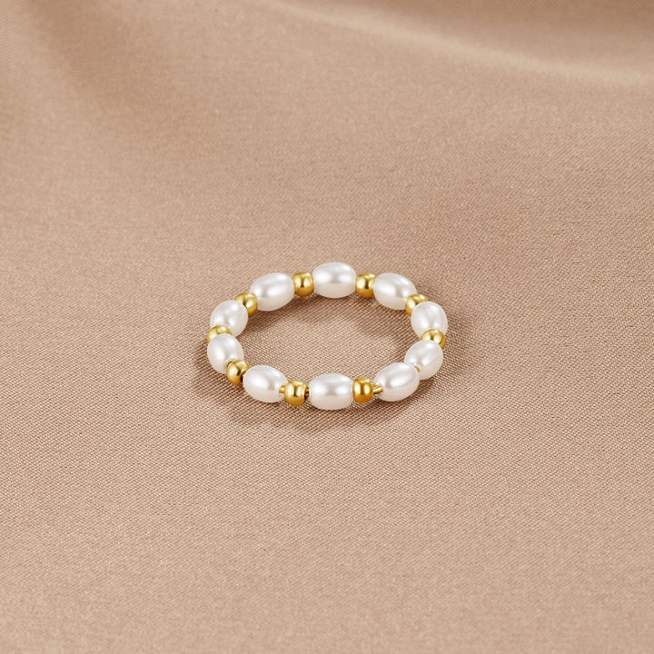 Bague Kai mini perle