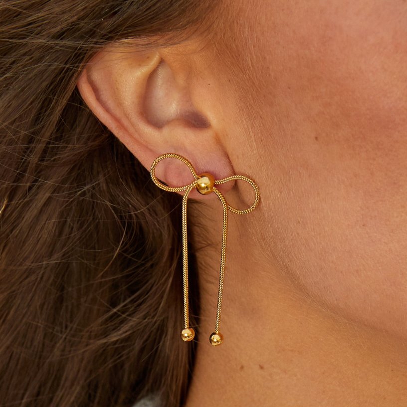 Boucles d’oreilles Katie en boucle