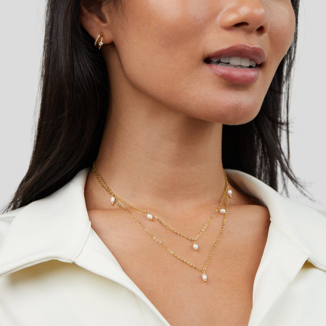 Kayla Multirang goutte collier