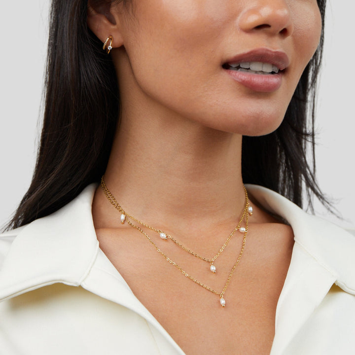 Kayla Multirang goutte collier