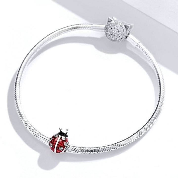 Charm Coccinelle - Maison Perle