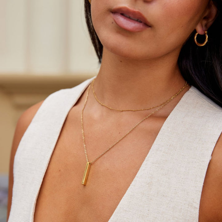 Collier Lala so zlatou mincou