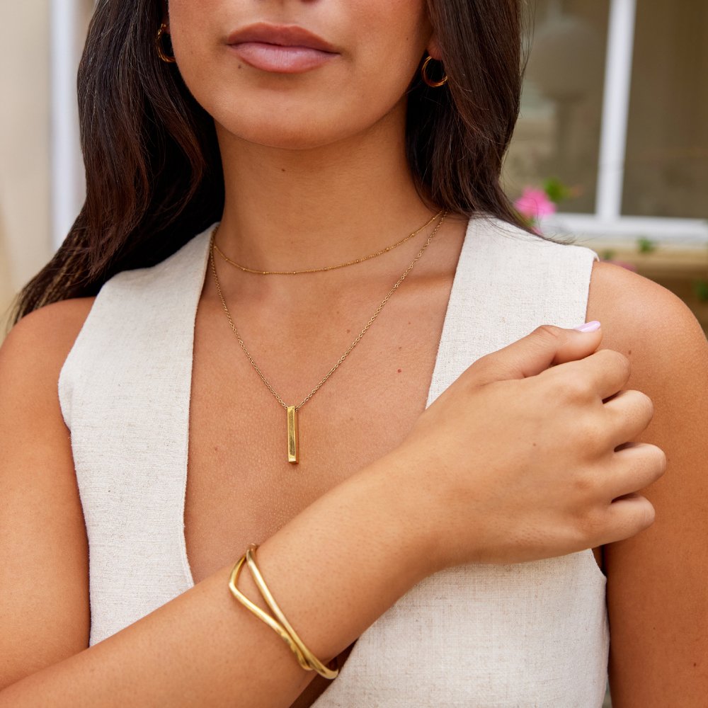Collier Lala so zlatou mincou