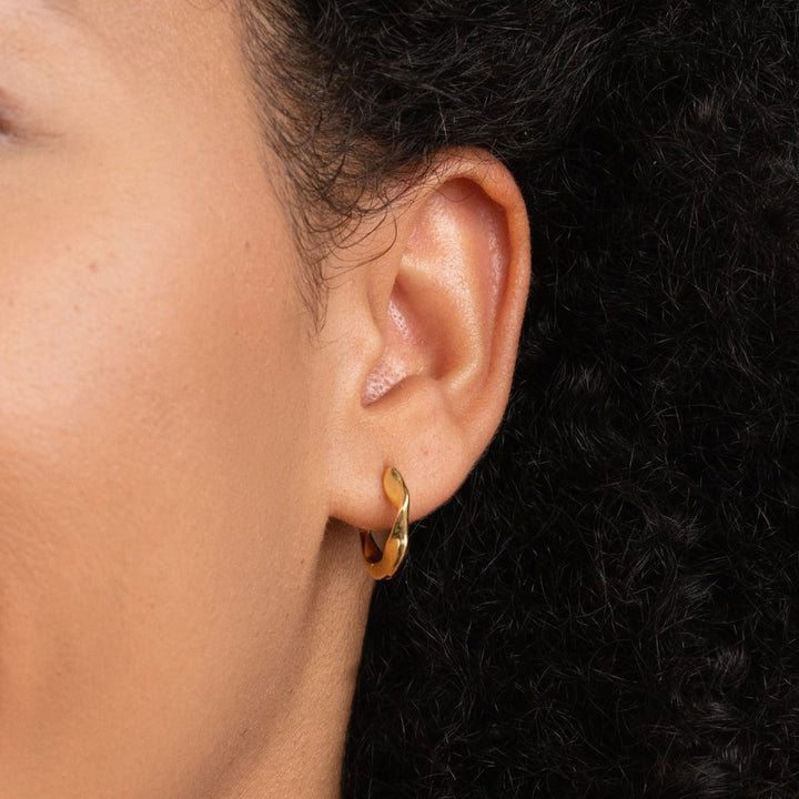 Boucles d’oreilles torsadées Lala