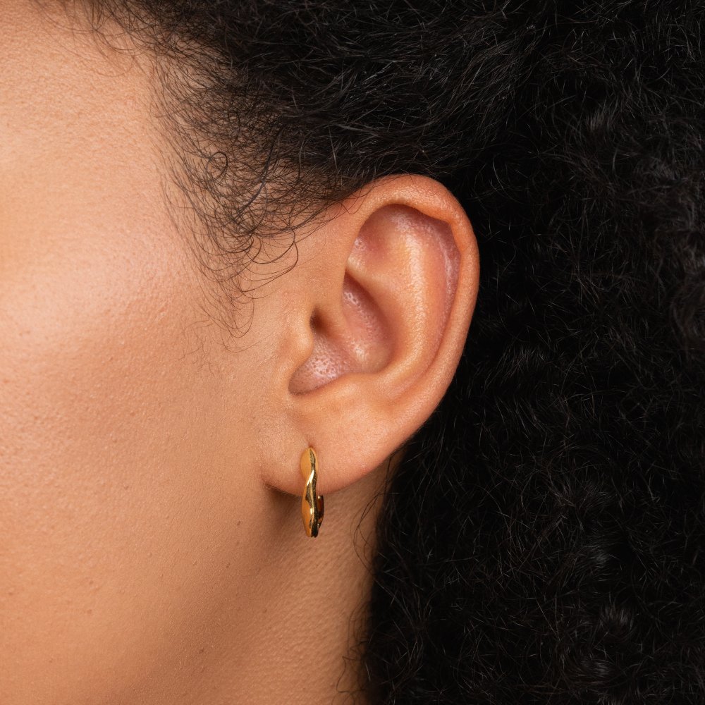 Boucles d’oreilles torsadées Lala
