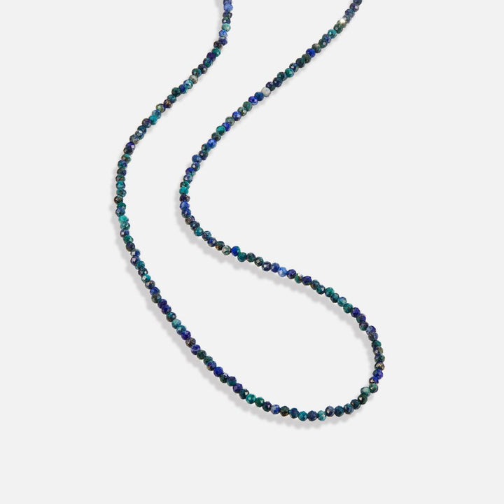Collier z lapis lazuli korálkov