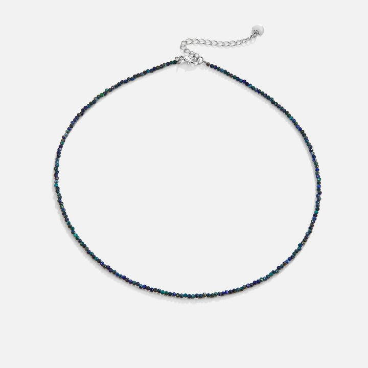 Collier z lapis lazuli korálkov