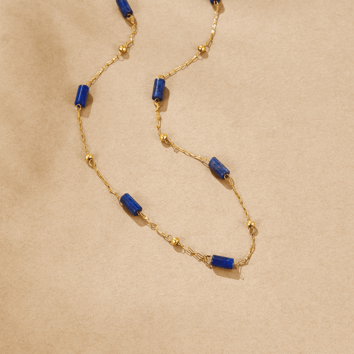 Collier z lapis lazuli
