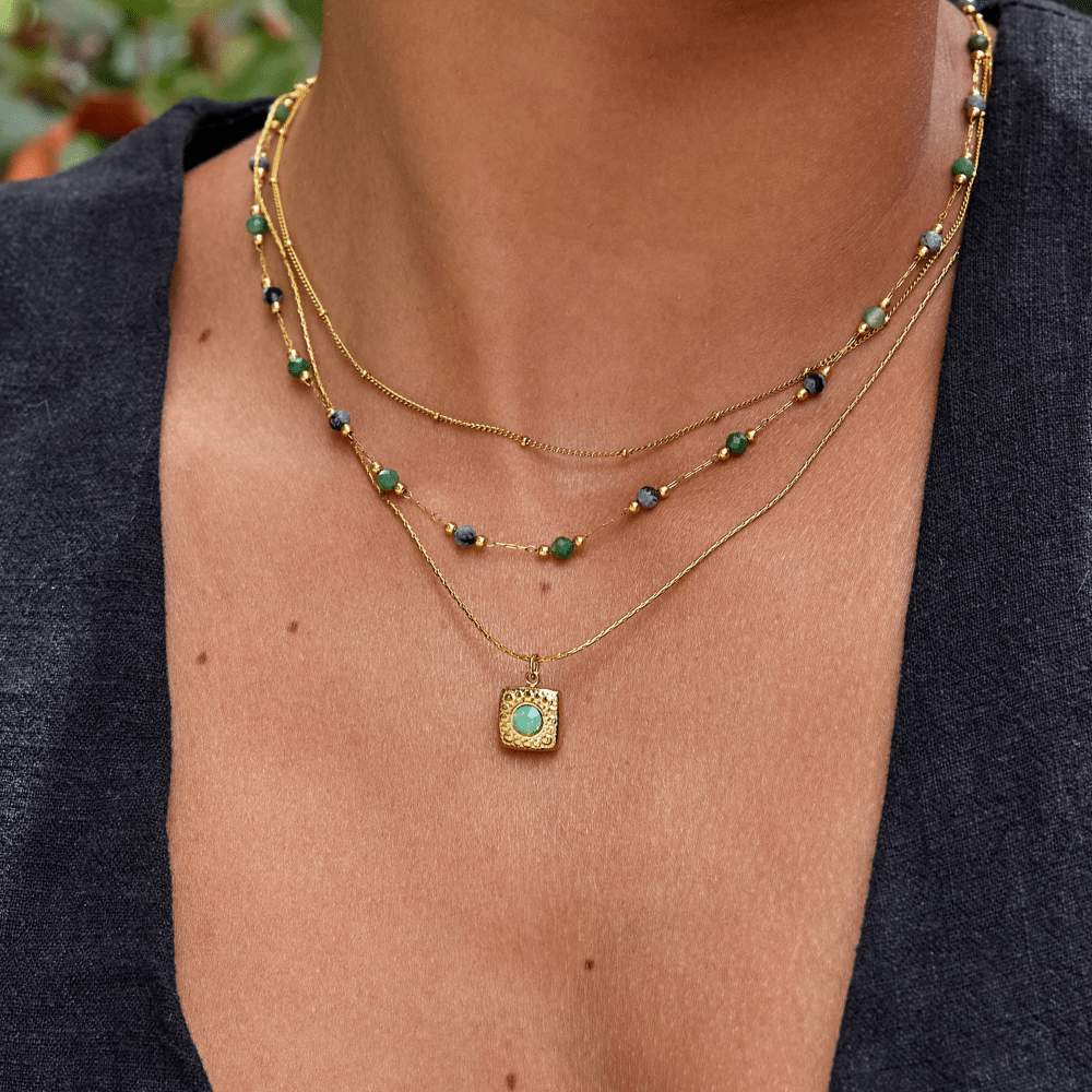 Lara vintage Collier doré