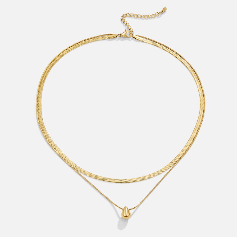 Multirang Bella goutte collier
