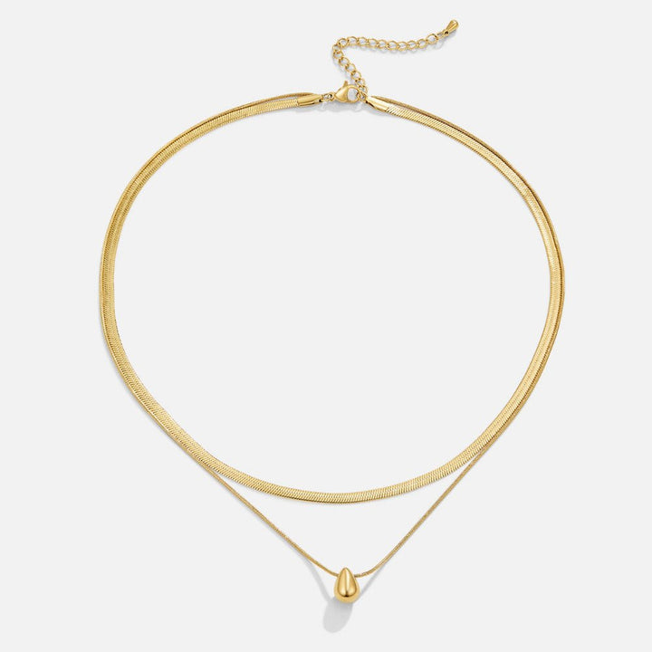 Multirang Bella goutte collier