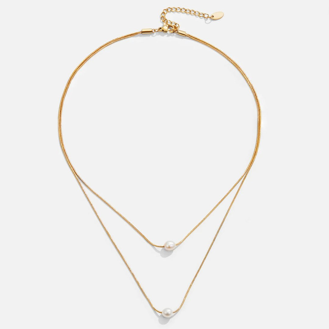 Collier multirang zo sladkovodných perál