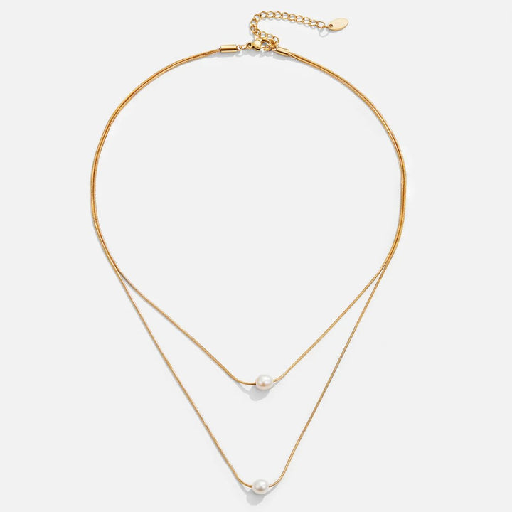 Collier multirang zo sladkovodných perál