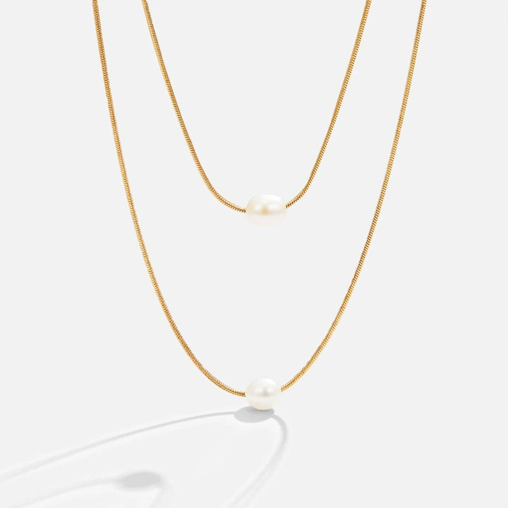 Collier multirang zo sladkovodných perál