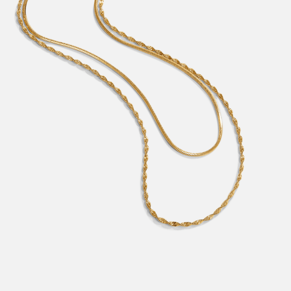 Leona multirang Collier doré
