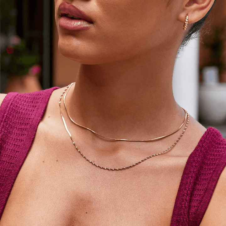 Leona multirang Collier doré