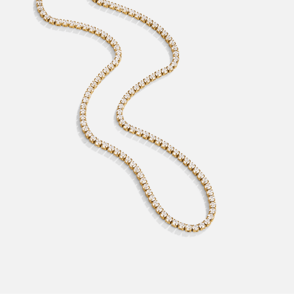 Collier Cordelia Gold Crystal