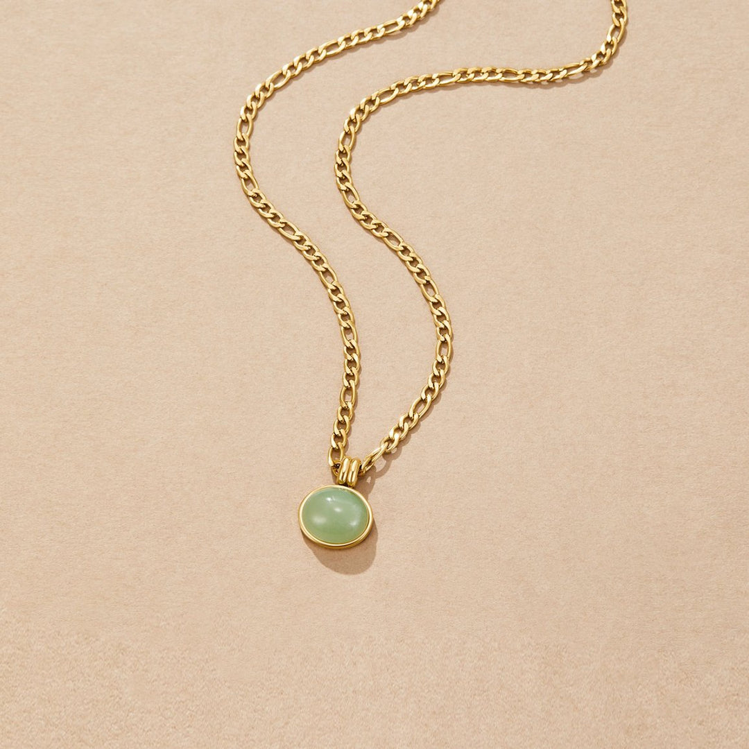 Collier avec pendentif Liza Jade