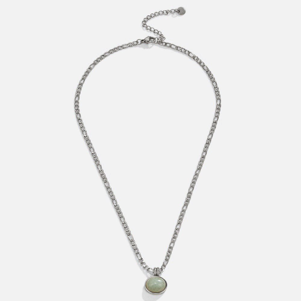 Collier avec pendentif Liza Jade zo striebra