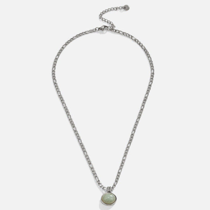 Collier avec pendentif Liza Jade zo striebra