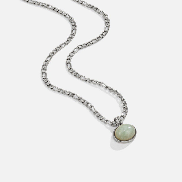 Collier avec pendentif Liza Jade zo striebra