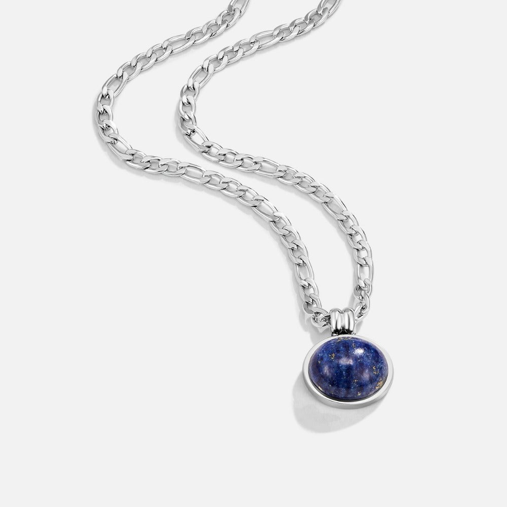 Liza Lapis Lazuli Collier argenté