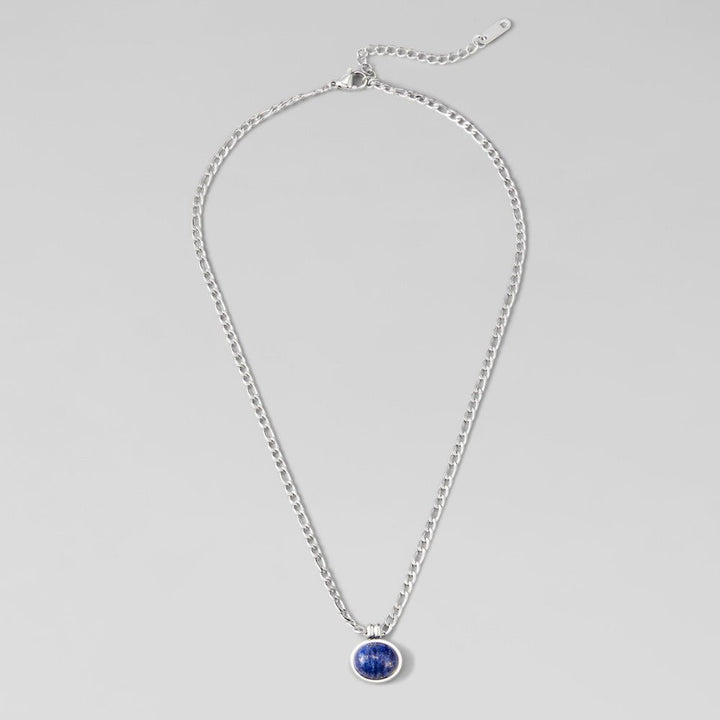 Liza Lapis Lazuli Collier argenté