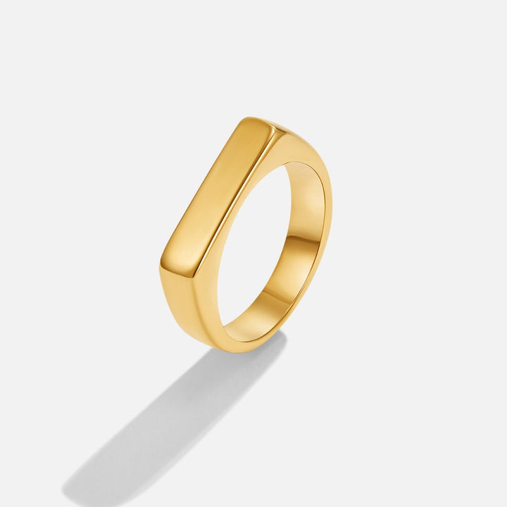 Bague Lola barre chevalière