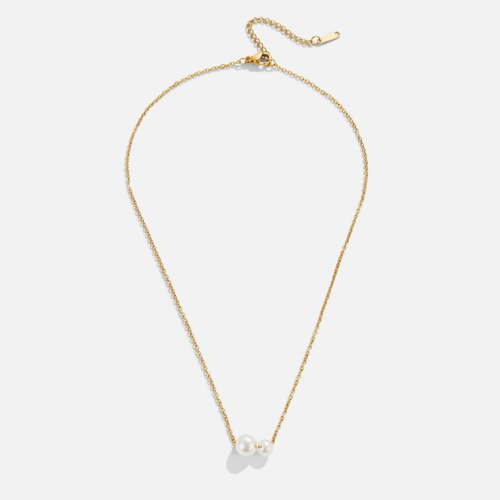 Collier Louise s dvojitým perlovým príveskom